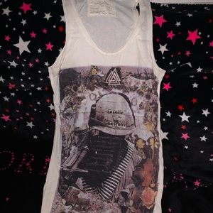 All saints sleeveless tee